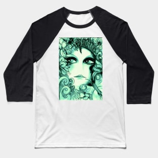 wood nymph   TEAL, ,,House of Harlequin Baseball T-Shirt